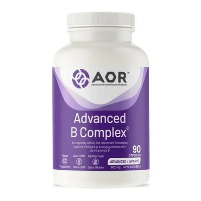 AOR Advanced B Complex 90 veggie caps