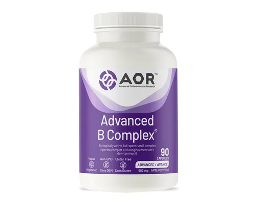 AOR Advanced B Complex 90 veggie caps