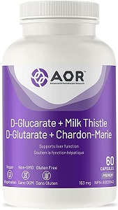 D-Glucarate + Milk Thistle (60 VeggieCaps) AOR