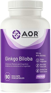Ginkgo Biloba (90 Veggie Caps) AOR