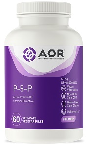 P-5-P PYRIDOXAL-5-PHOSPHATE 50 mg (60 VeggieCaps) AOR
