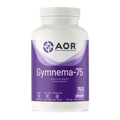 Gymnema 75 (150 Veggie Caps) AOR