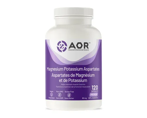 Magnesium Potassium Aspartates (120 VeggieCaps) AOR
