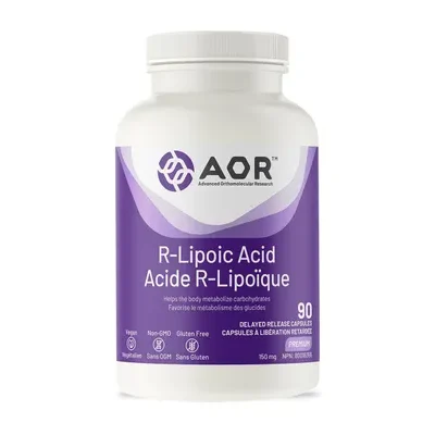 R-Lipoic Acid 150mg (90 VeggieCaps) AOR