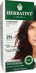 2N Brown Permanent Haircolor Gel (135mL)