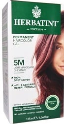 5M Light Mahogany Chestnut Permanent Haircolor Gel (135mL)