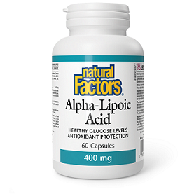 Natural factors Alpha Lipoic Acid feature