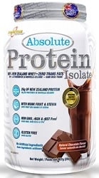 Absolute Protein Isolate - Chocolate Flavour (910g 2lbs)