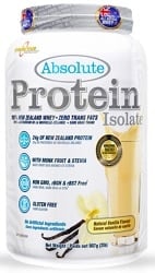 Absolute Protein Isolate - Vanilla Flavour (910g/2lbs)