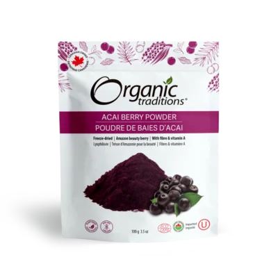 Organic Acai Berry powder feature