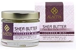 Alaffia Shea Butter - Lavender Mint (2 fl oz/59mL)