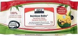 Bamboo Baby Sensitive Wipes (72 Wipes)