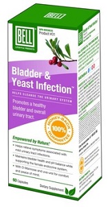 Bladder & Yeast Infection (60 Capsules) - Bell