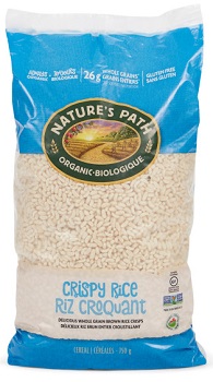 Crispy Rice Cereal EcoPac Bag (750g) Nature's Path