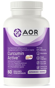 Curcumin Active Fast Relief (60 Veggie Caps) AOR