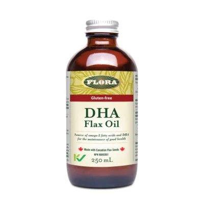 Flora DHA Flax Oil Feature