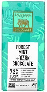 Dark Chocolate With Forest Mint (85g) Endangered Species