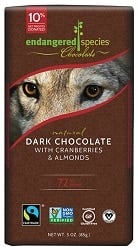 Dark Chocolate with Cranberries & Almonds (85g)