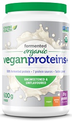 Genuine Health Fermented Vegan proteins+ - Unflavoured
