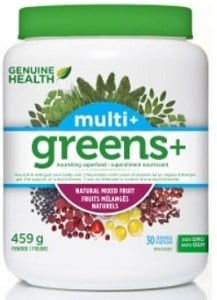 Genuine Health Greens+ Multi+ - Natural Mixed Berry (459g)