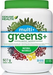Genuine Health Greens+ Multi+ - Natural Unflavored (507g)