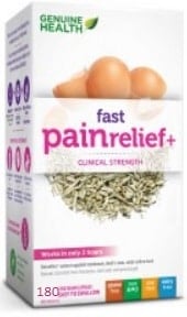 Genuine Health fast pain relief+ (180 Capsules)