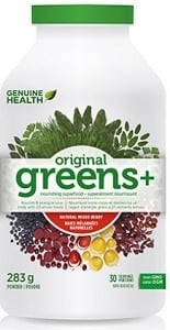 Genuine Health greens+ - Natural Mixed Berry (283g)