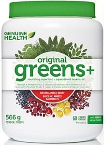 Genuine Health greens+ - Natural Mixed Berry (566g)