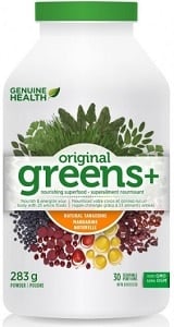 Genuine Health greens+ - Natural Tangerine (283g)