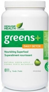 Genuine Health greens+ daily detox - Green Apple (811g)
