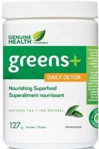 Genuine Health greens+ daily detox - Natural Tea (127g)