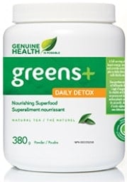 Genuine Health greens+ daily detox - Natural Tea (380g)