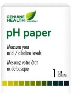 Genuine Health pH paper