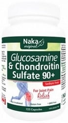Glucosamine & Chondroitin Sulfate 90+ 400mg (125 Capsules)