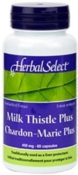Herbal Select Milk Thistle Plus Extract 450mg (60 Capsules)