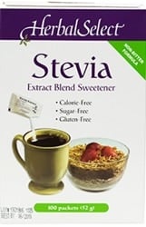 Herbal Select Stevia Extract Packets (0.5g x 100)
