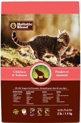Holistic Blend Cat Food Chicken & Salmon Formula (3lbs)