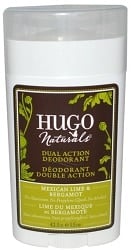 Hugo Naturals Dual Action Deodorant - Mexican Lime & Bergamot (42.5g)