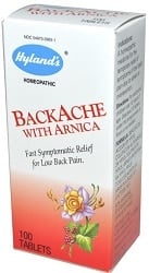 Hyland's Backache With Arnica (100 Tablets)