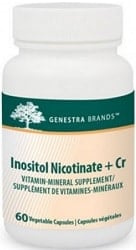 Inositol Nicotinate + Cr (60 Vegetable Capsules)