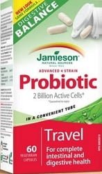 Jamieson Advanced 4-Strain Probiotic (60 Vegetable Capsules)
