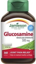 Jamieson Glucasamine 500mg (360 Capsules)