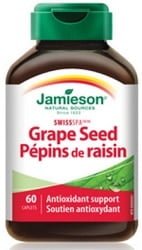Jamieson Grape Seed 50mg (60 Caplets)