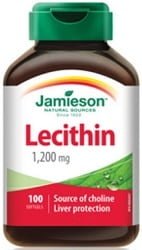 Jamieson Lecithin 1,200mg (100 Softgels)