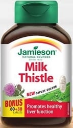 Jamieson Milk Thistle 150mg (60+30 Caplets)