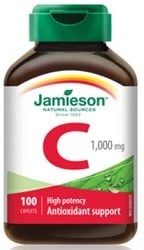 Jamieson Vitamin C 1000mg (100 Caplets)