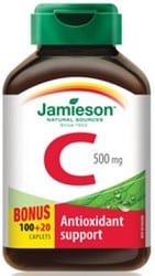 Jamieson Vitamin C 500mg (100+20 Caplets)