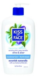 Kiss My Face Fragrance Free Olive & Aloe Moisturizer (473mL)