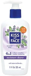 Kiss My Face Lavender & Shea Shaving Cream (325mL)