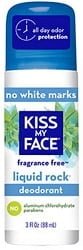 Kiss My Face Liquid Rock Roll-on Deodorant - Fragrance Free (88mL)